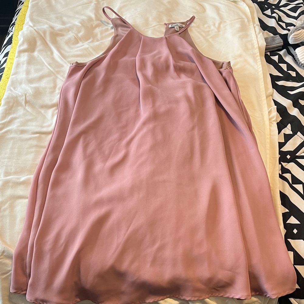 Charlotte Russe Mauve Sleeveless Top